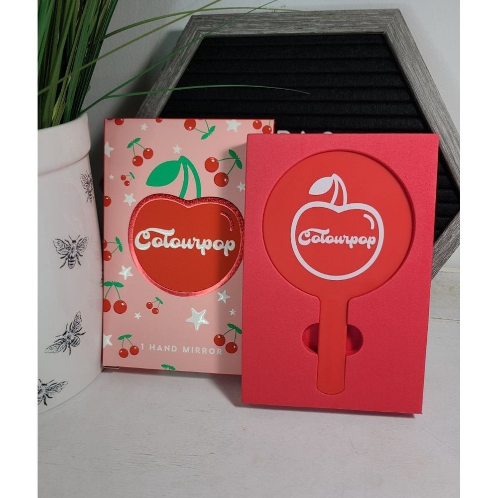 Colourpop mon cherry hand mirror